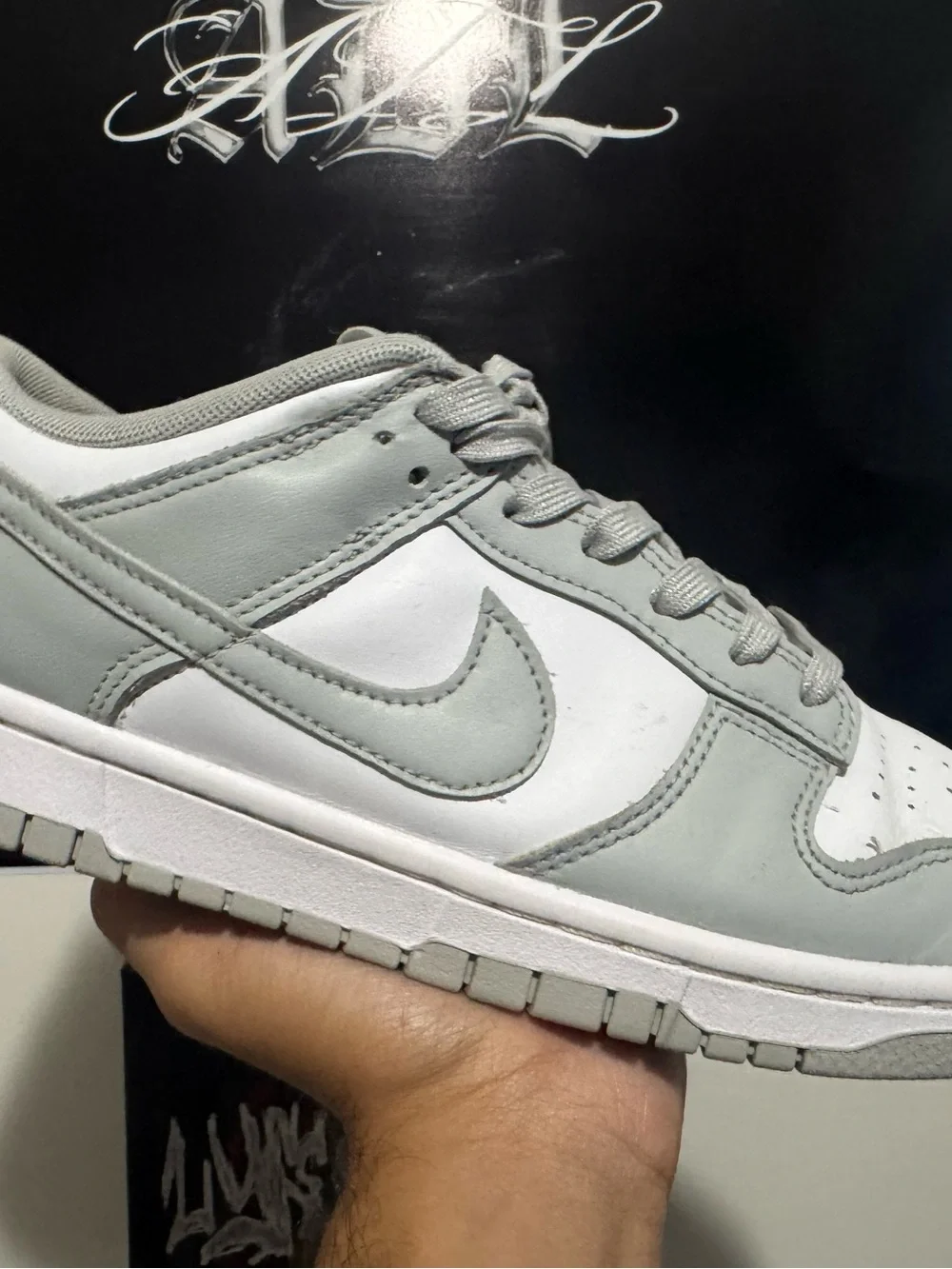 Nike dunk low Grey Fog size 8 men